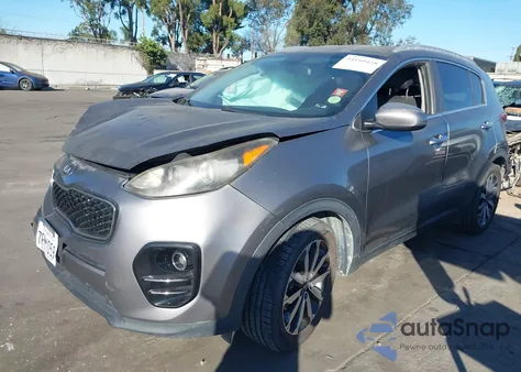 2017 Kia Sportage Ex из США, поврежденный, VIN KNDPN3AC0H7050359